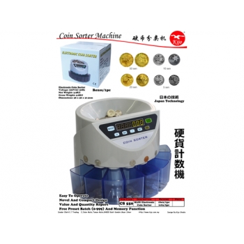 CS-550N Kijo Electronic Coin Sorter 